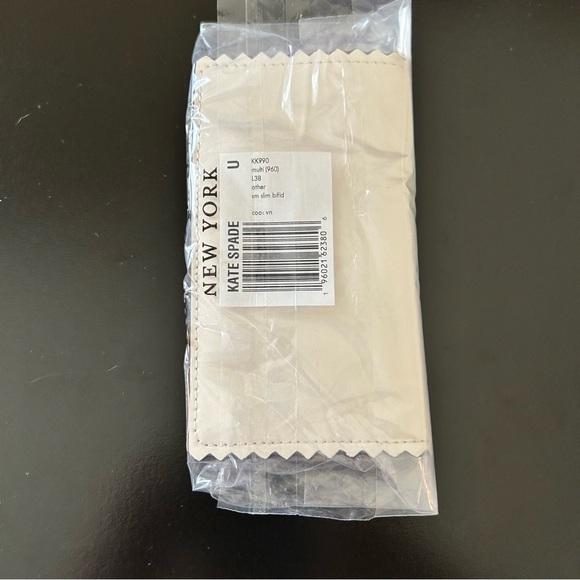 Kate Spade Snack Bar Popsicle Small Slim Bifold Wallet Style KK990 - Picture 15 of 17